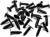 Nylon Push Retainers Fit 1/4" Hole 1-1/16" Long (Qty-25) #1793