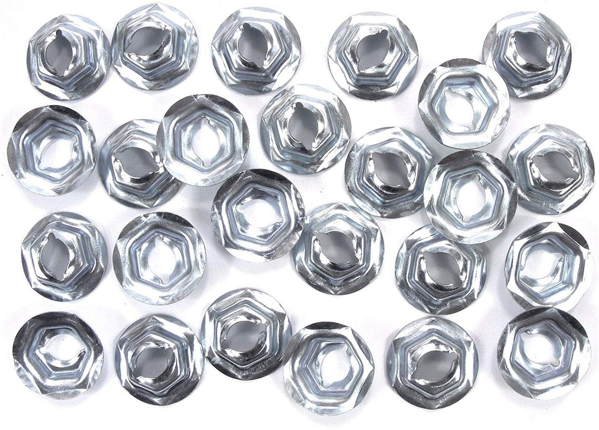 Emblem & Trim PAL Nuts Fit M6.3mm Studs 11mm Hex (Qty-25) #1809