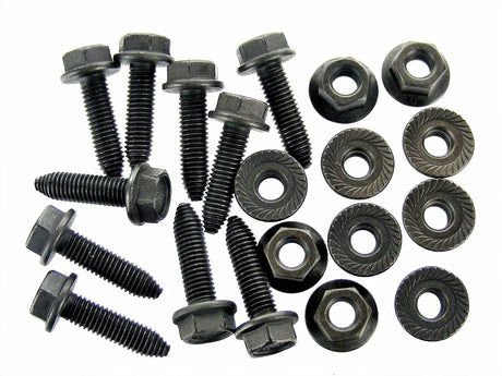 Metric Body Bolts & Nuts M8-1.25mm Thread 13mm Hex (Qty 10 ea) #1860 (1898/1917)