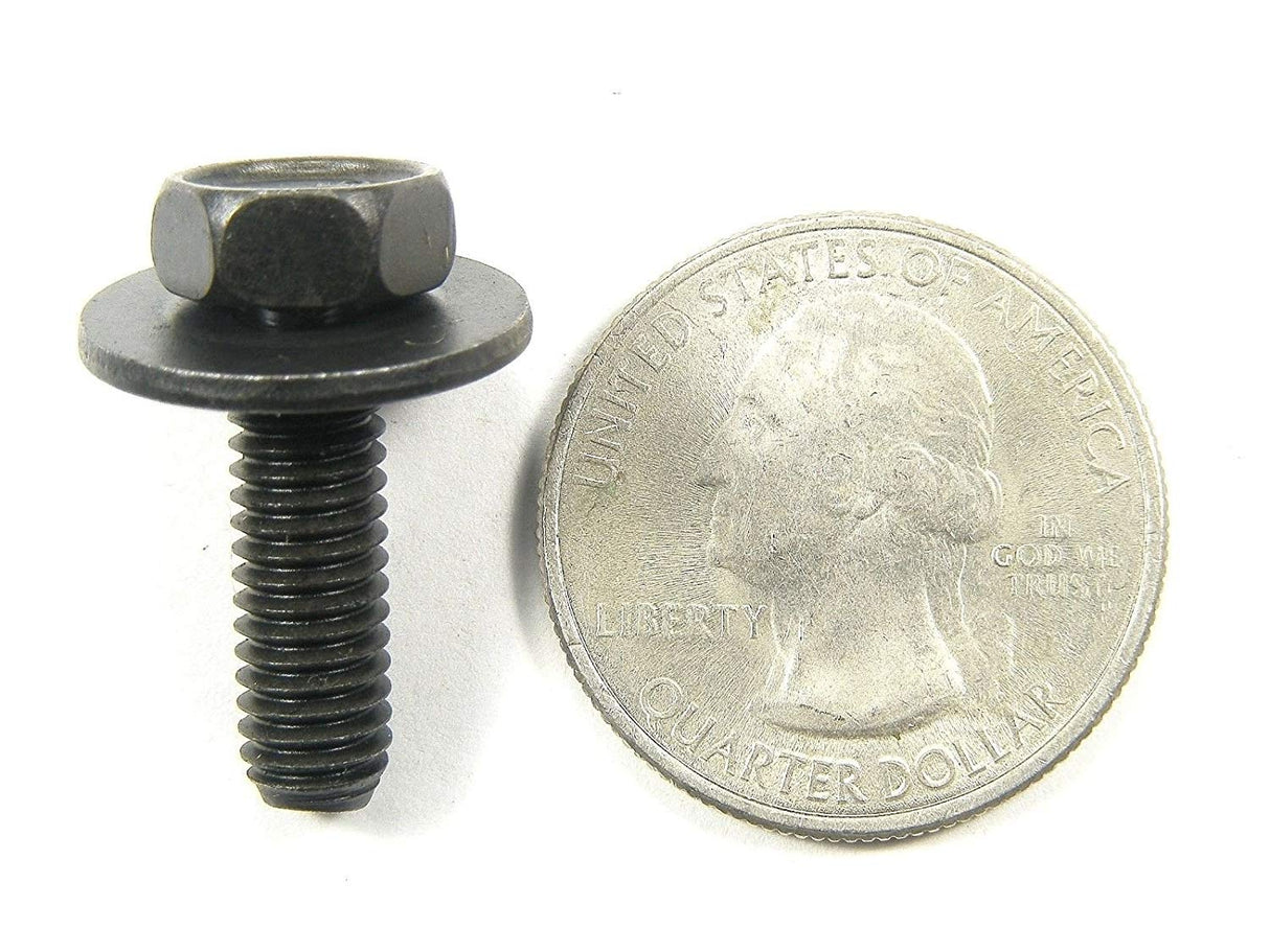 Body Bolts & U Nut Clips M6-1.0mm x 20mm Long-10mm Hex (1906/1928) #1882