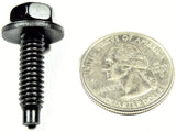 1/4"-20 Dogpoint Body Bolts 1" Long 7/16 Hex 5/8 Washer (Qty-20) #1908-20