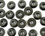 M5-.80mm Metric Flange Nuts 8mm Hex 12mm Flange (Qty-25) #1918