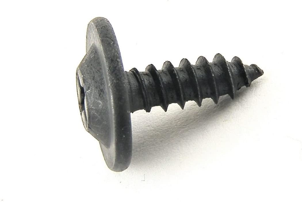 Black #8 x 1/2" Long Phillips Flat Top Trim Screws (Qty-50) #1933-50