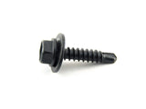 Black Self Tap Trim Screws M4.2mm x 20mm Long 7mm Hex GM Ford Mopar Qty-25 #1964