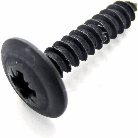 #8 x 3/4" Phillips Washer Head Black Trim Screws (Qty.25) #1972