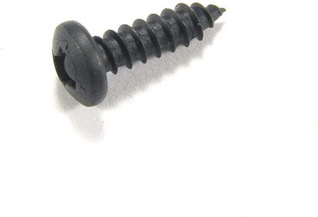 #6 x 1/2" Phillips Pan Head Black Trim Screws (Qty-25) #1988