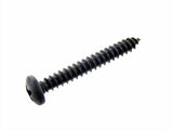 Black #8 x 1-1/4" Phillips Pan Head Trim Screws (Qty-25) #1995