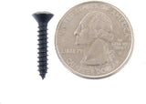 Black #6 Phillips Oval Head Trim Screws 1/2 to 1-1/4 Qty-100 (2002-2005) #2074