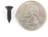 Black #8 Phillips Oval Head Trim Screws 1/2 to 1" Long Qty-75 (2010-2012) #2102