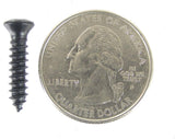 Black #8 Phillips Oval Head Trim Screws 1/2 to 1" Long Qty-75 (2010-2012) #2102