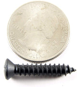 Black #10 Phillips Oval Head Screws 1/2" to 1-1/2 Long Qty 125 (2039-2043) #2089