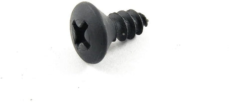 #10 x 1/2" Phillips Oval Head Black Trim Screws #10 Head (Qty-25) #2049