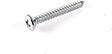 #10 x 1-1/2" Phillips Oval Head Chrome Trim Screws #10 Head (Qty-25) #2058