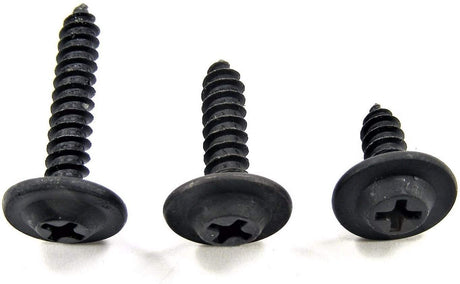 Black #10 Phillips Flat Top Screws 1/2" to 1" Long Qty-75 (970-1937-1939) #2060