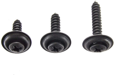 Black #8 Phillips Loose Washer Trim Screws- 5/8" to 1" Long- 75 Screws-(1978-1979-1071) #2067