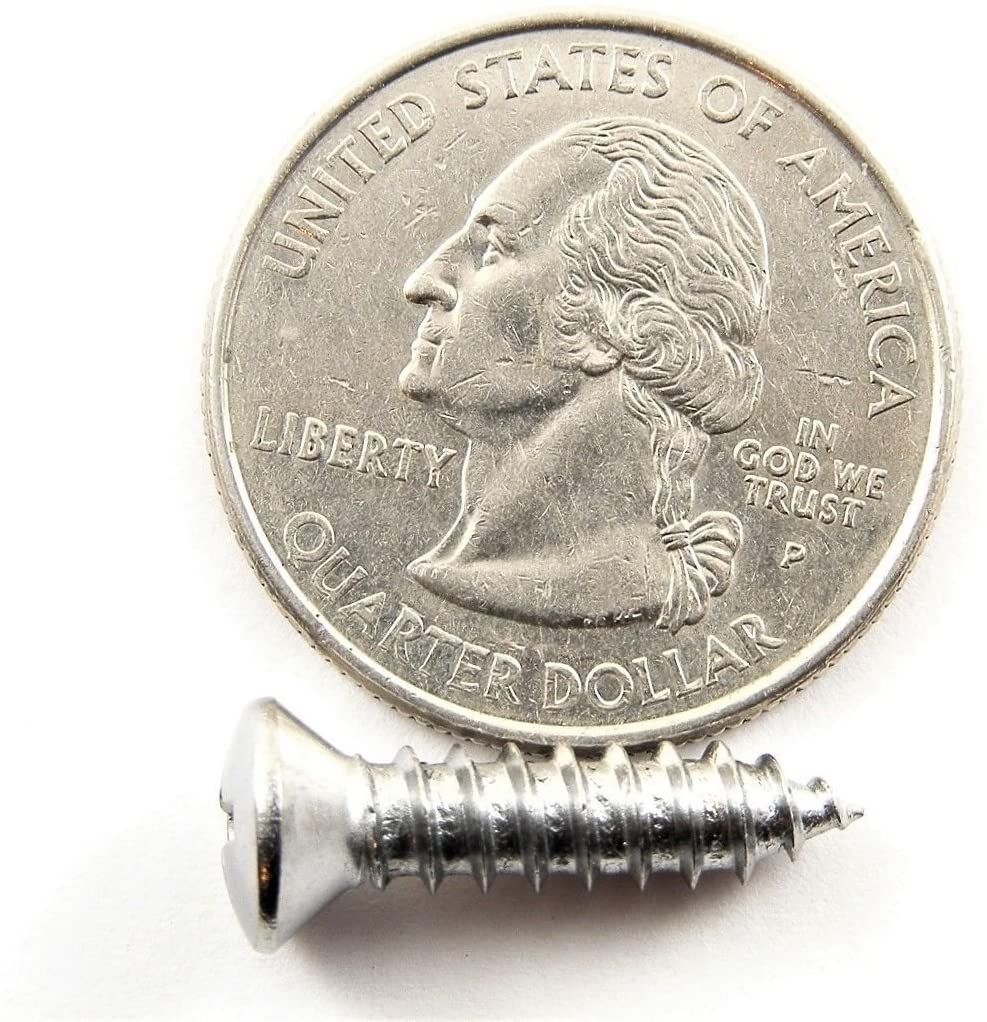 Phillips Oval Head Screws #10 x 1/2 to 1" Long #8 Head Qty-75 #2090 (2044-2046)