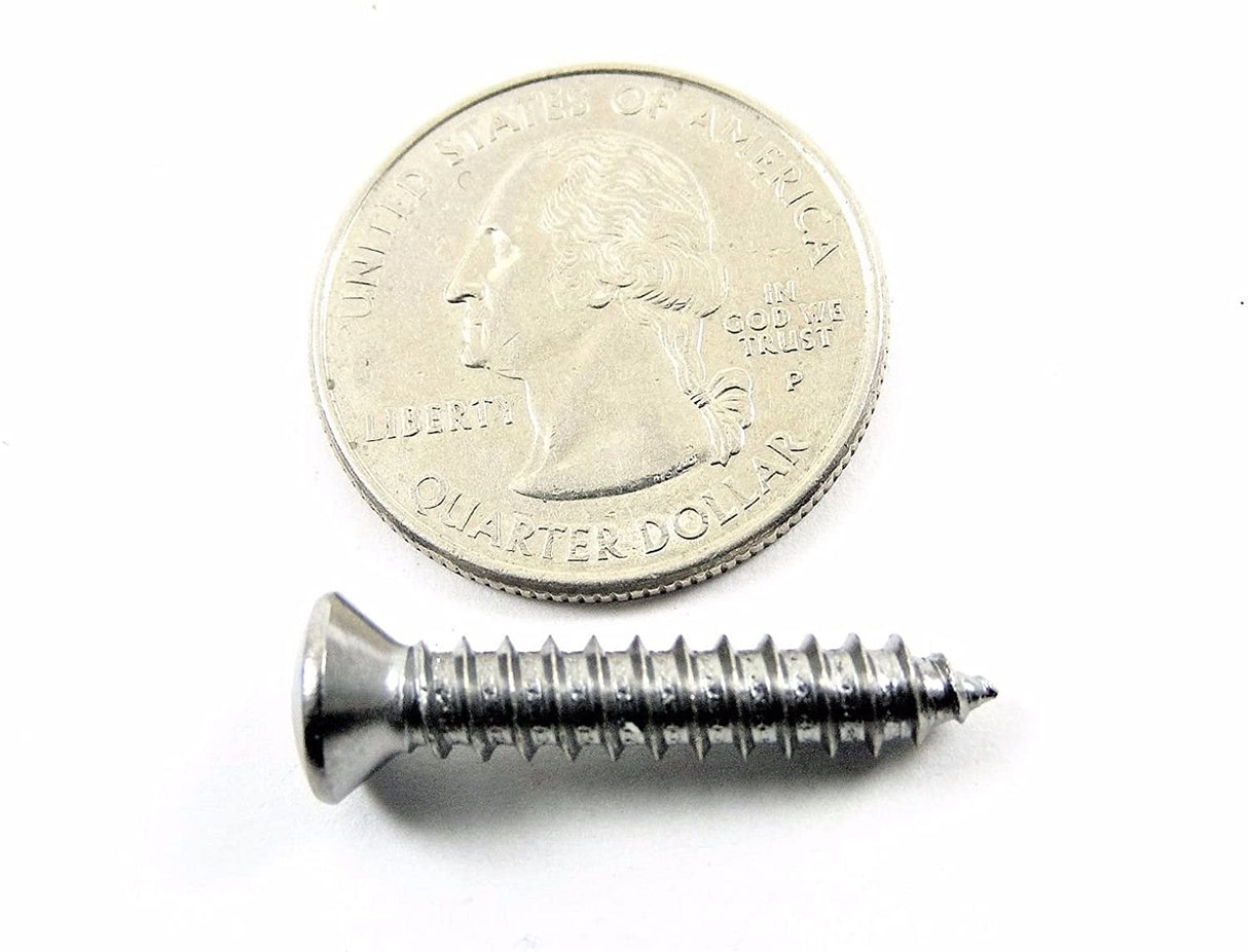 Phillips Oval Head Screws #10 x 1/2 to 1" Long #8 Head Qty-75 #2090 (2044-2046)