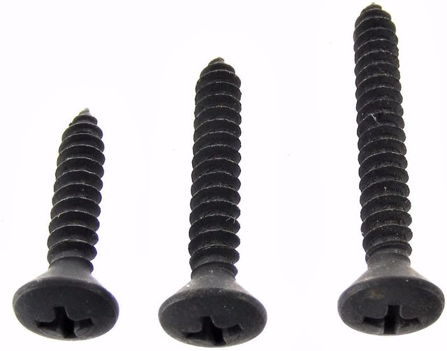 #10 Phillips Oval Head Trim Screws 1 to 1-1/2" Long Qty-75 #2094 (2051-2053)