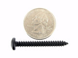 #10 Phillips Pan Head Black Screws- 1/2" to 1-1/2" Long- Qty 125-#2101 (1997-2001)