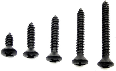 Phillips Oval Head Trim Screws #8 x 1/2 to 1-1/2" Long Qty-125 (2022-2026) #2107