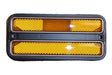 68-72 GM Pickup Blazer Jimmy Suburban Front Side Marker Lamp w/ Chrome Trim (Amber) #240-4069-1