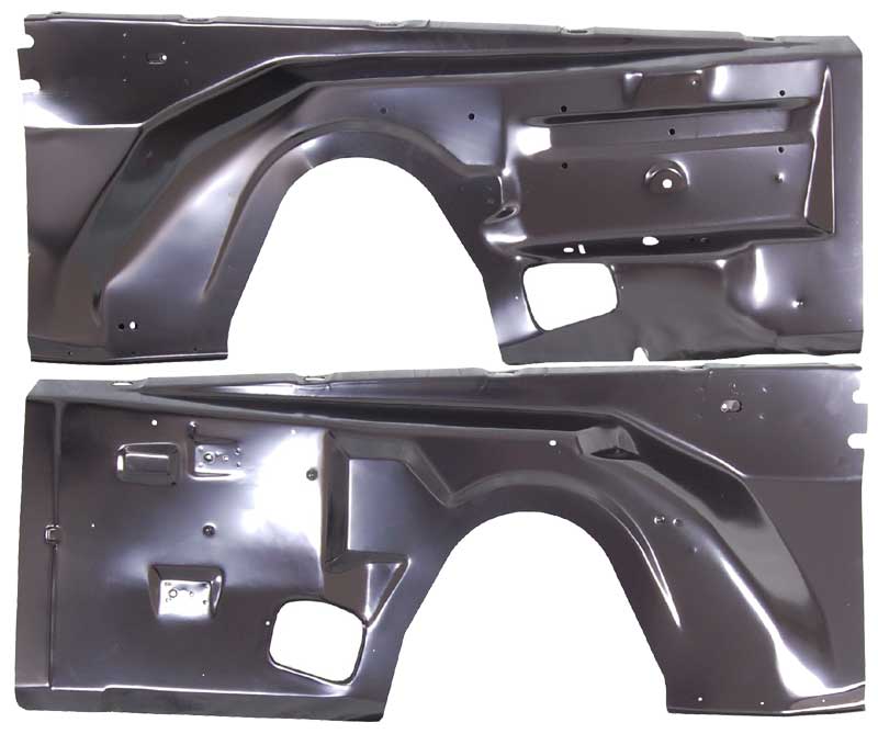 70-71 E-Body 71 B-Body Front Inner Fender - Pair #250-1570-P