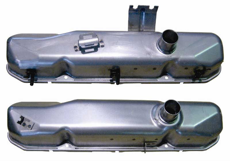 66-67 Mopar Big Block 361 & 383/440 HP Valve Covers (Sold as a Pair) #335-1066-BP