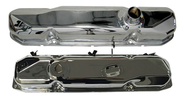 67 Mopar Big Block 440 Magnum Chrome Valve Covers (Sold as a Pair) #335-1067-BCP