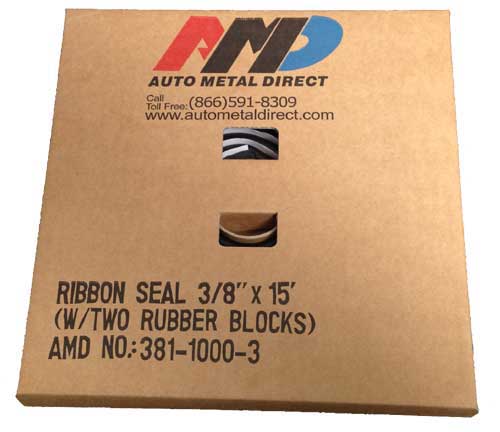 3/8" Windshield Ribbon Seal #384-1000-3