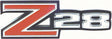 70-73 Camaro "Z28" Rear Spoiler Emblem #K-3981889