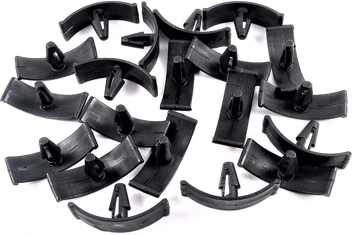 Hood Pad Insulation Retainer Clips For Mopar Fit 1/4" Hole (Qty-20) #40