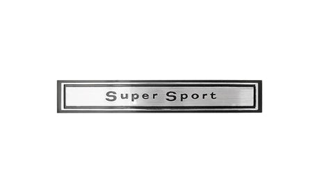 67 Chevelle SS "Super Sport" Dash Emblem #T-4445