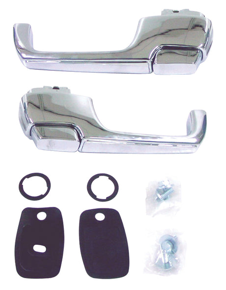 67-72 GM Pickup Blazer Jimmy Suburban Outside Door Handles - LH/RH (2 Pc Set) #530-4067