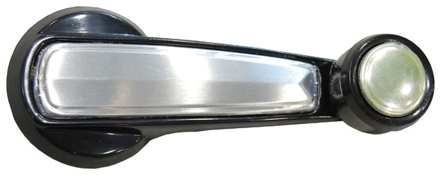 67-76 GM Pickup Blazer Jimmy Suburban Window Crank Handle (Black/Silver) #546-4077