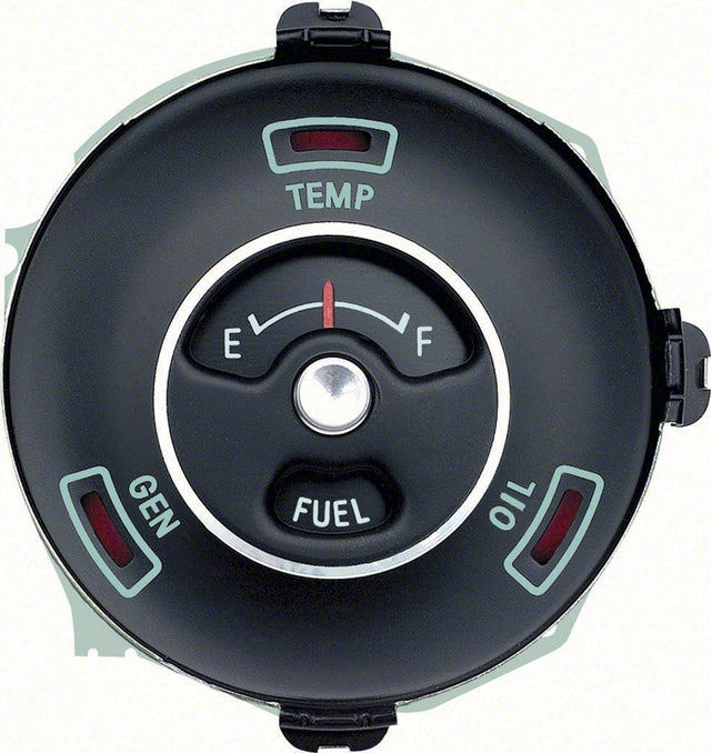 63-64 Nova Standard Dash Fuel Gauge with Warning Lights #K-5644638