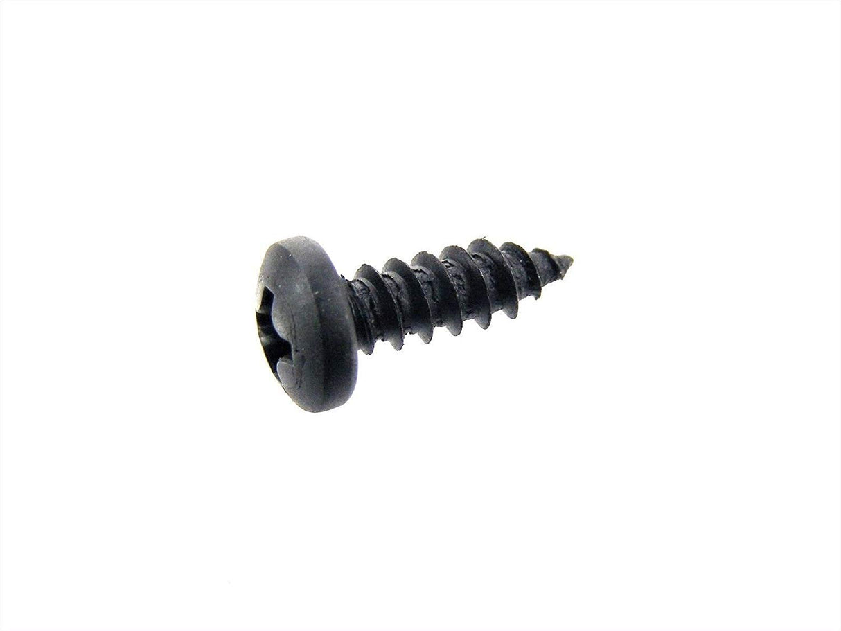 Black #8 x 1/2" Phillips Pan Head Trim Screws (Qty-25) #56