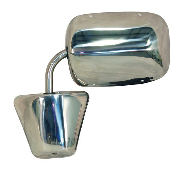 73-87 GM Truck 73-91 Blazer Jimmy Suburban Outside Stainless Mirror - LH or RH #570-4073-SS