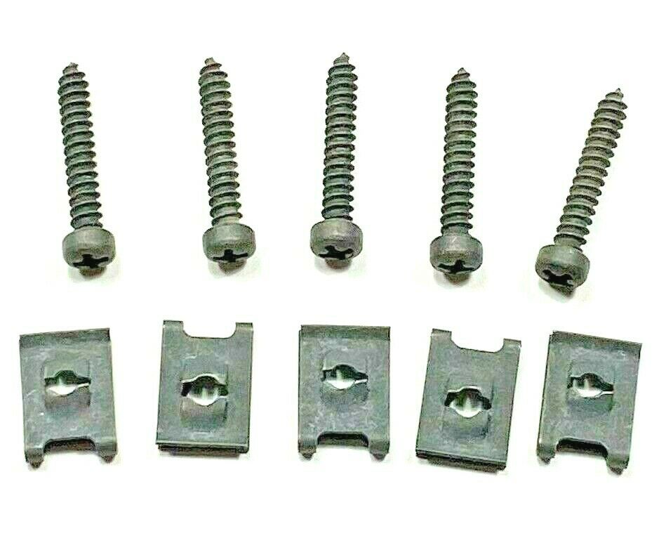 68-70 Charger Coronet Road Runner GTX Rallye Dash Screws & U Nut Clips #589