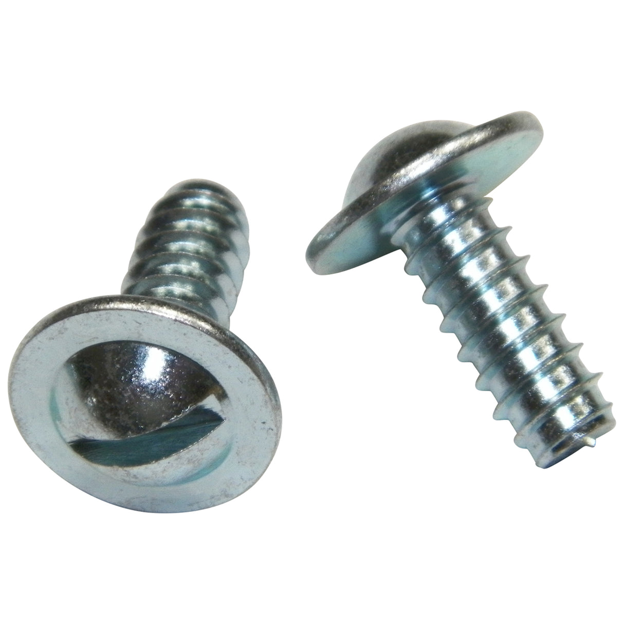 #14 License Plate Screws & Nylon Nuts #14 x 5/8" (Qty-4 Screws/4 Nuts) #58