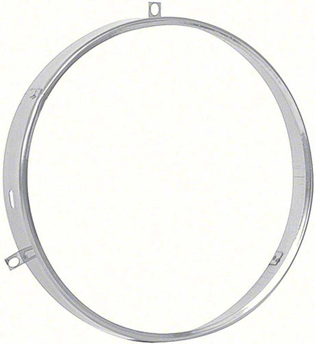 Headlight Retaining Ring New 1" Wide Polished Stainless For 67-74 GM #1430