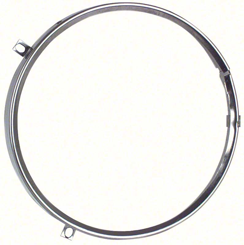 58-82 GM Headlamp Retaining Ring New 5" Stainless #1432