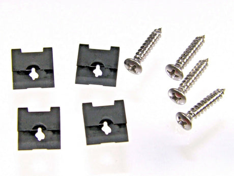 Console Light Screws & Clips For 66-70 Satellite Charger Super Bee #636