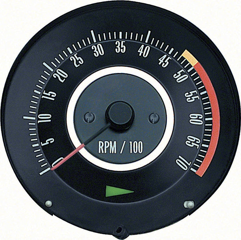 67 Camaro 327 Tachometer 5000 Redline #K6468909