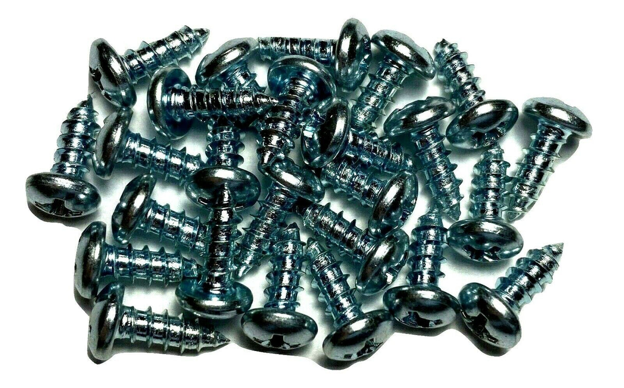 #6 x 3/8 Phillips Pan Head Trim Screws GM Ford Mopar (Qty-25) #66