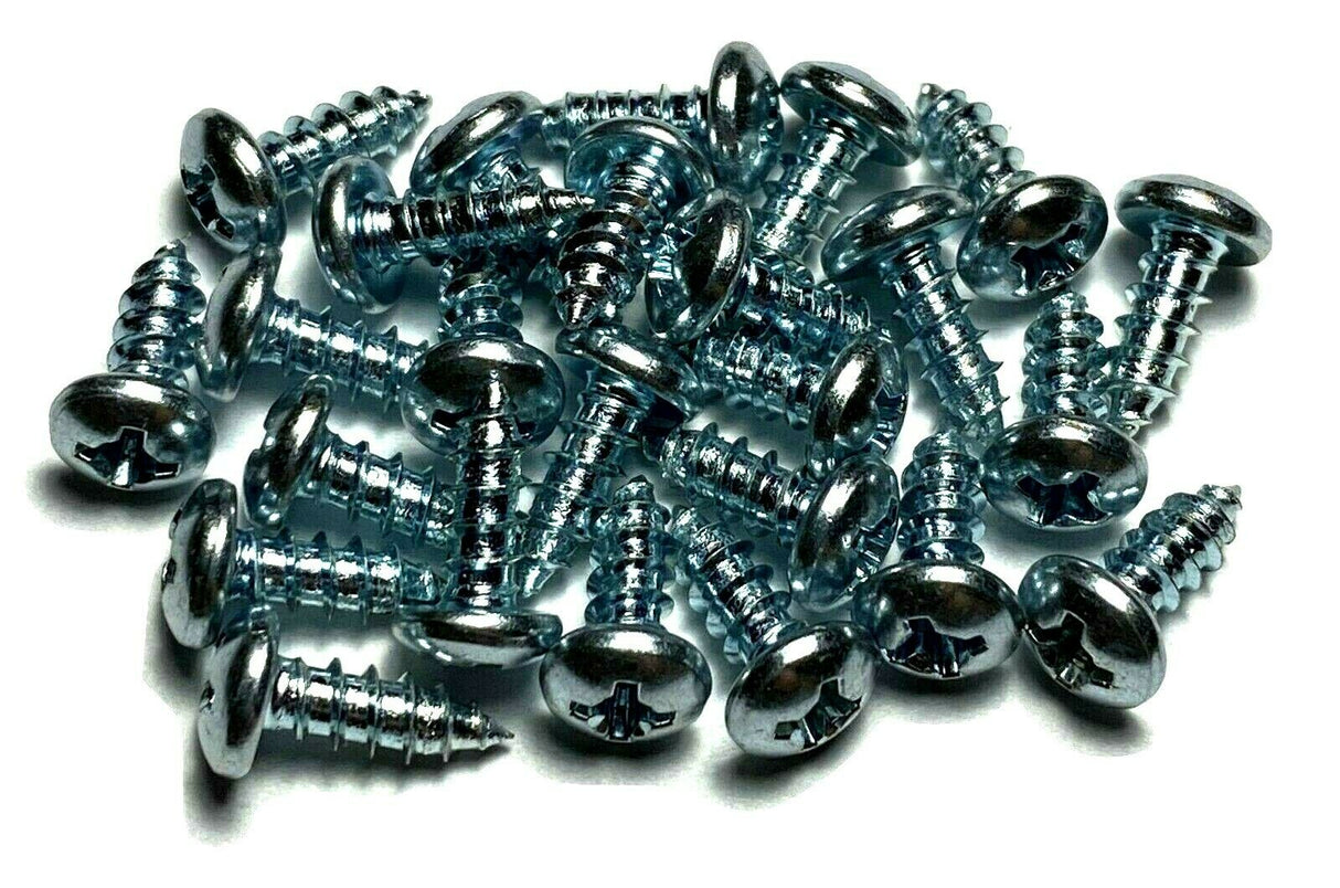 #6 x 3/8 Phillips Pan Head Trim Screws GM Ford Mopar (Qty-25) #66