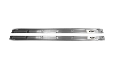 70-72 Camaro Sill Plates with Riveted Tag, LH/RH Pair #T-6732