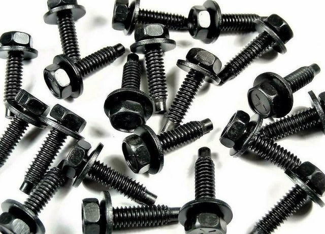 Dogpoint Body Bolts 1/4-20 x 1" Long 7/16 Hex 5/8 Washer (Qty-25) #675