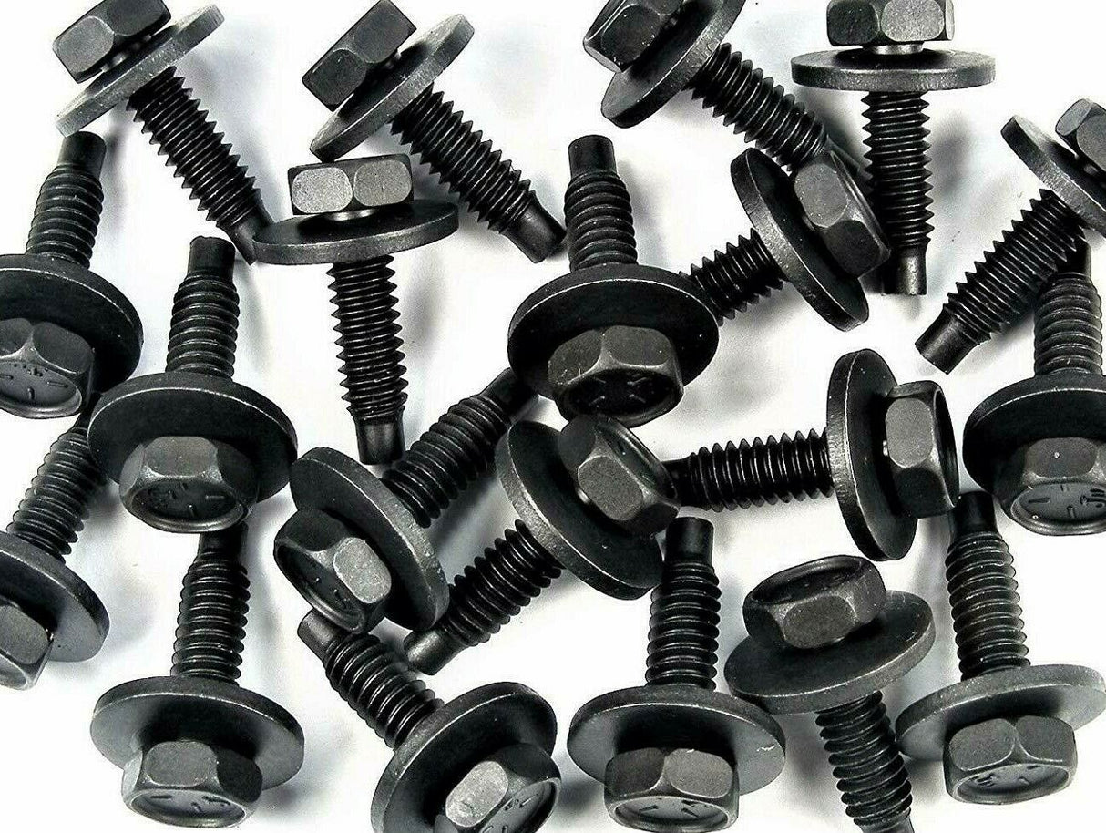 Body Bolts 1/4-20 x 15/16" 7/16" Hex 3/4" Washer (Qty-500) #78-500