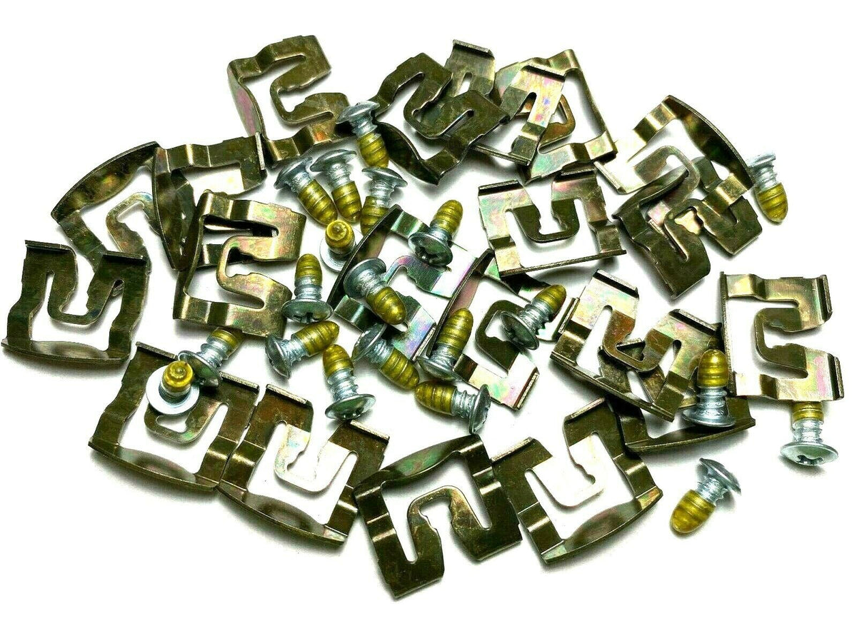 Windshield Molding Trim Clips For 1966-1967 Mopar B-Body – Charger, Coronet, Satellite – VANS Brand