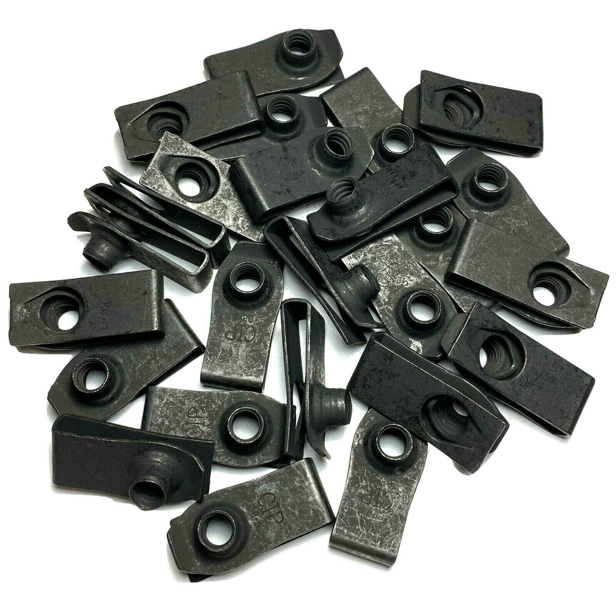 1/4" Body Bolts & Extruded U-Nut Clips 1/4-20 x 1" (Qty-25 Each) #1605 (675/864)